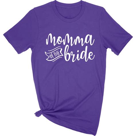 Stylish and Comfy Mother of the Bride T-Shirt Designs for the Perfect Wedding Day